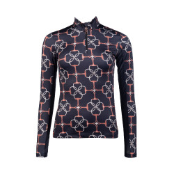 T-Shirt Technik Edinburgh HKM Langarm Schwarz