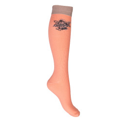 Socken Savona Style HKM Aprikose Orange Socken Savona Style HKM Aprikose Orange