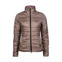 Daunenjacke Savona Style HKM Maulwurf Braun