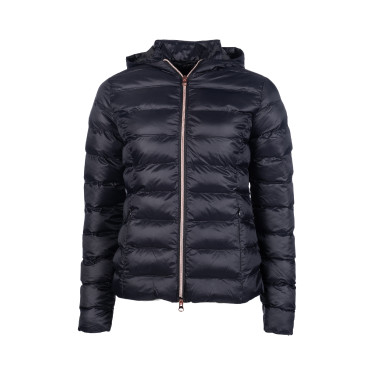 Daunenjacke Lena HKM Schwarz / Roségold