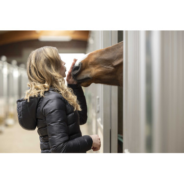 Daunenjacke Lena HKM Schwarz / Roségold