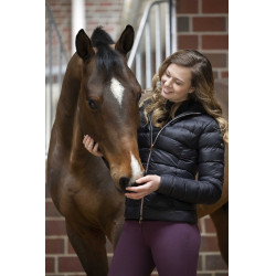 Daunenjacke Lena HKM Schwarz / Roségold