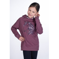 Hoody Alva HKM Kinder Flieder Blau