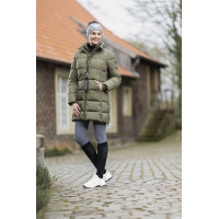 Lange 2-in-1-Daunenjacke Dakota HKM Khaki Grün Lange 2-in-1-Daunenjacke Dakota HKM Khaki Grün