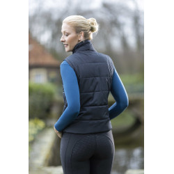 Lange 2-in-1-Daunenjacke Dakota HKM Schwarz