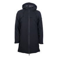 Lange wasserdichte Jacke Hillary HKM Schwarz
