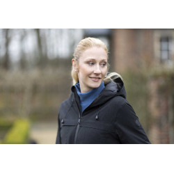 Lange wasserdichte Jacke Hillary HKM Schwarz