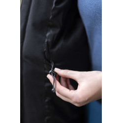 Lange wasserdichte Jacke Hillary HKM Schwarz