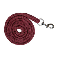 Longe Stars mit Karabinerhaken HKM Dunkelrot