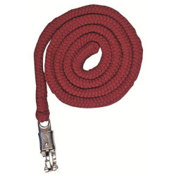 Longe Stars mit Panik-Karabinerhaken HKM Dunkelrot Longe Stars mit Panik-Karabinerhaken HKM Dunkelrot