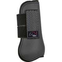 HKM Premium Gamaschen für Vorderbeine HKM Schwarz / schwarz