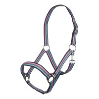 Halfter Linz HKM Braun / Grau / Rosa / Blau