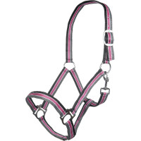 Halfter Genf HKM Schwarz / Pink / Grau