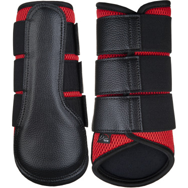 Gamaschen Breath HKM Rot / Schwarz Gamaschen Breath HKM Rot / Schwarz