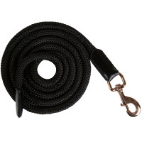 Longe Roségold Glamour Style mit Karabinerhaken HKM Schwarz / Roségold Longe Roségold Glamour Style mit Karabinerhaken HKM Schwarz / Roségold