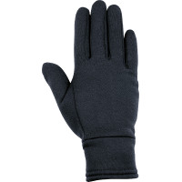 HKM gefütterte Polar-Fleece-Handschuhe Schwarz