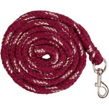 Longe Roségold mit Karabinerhaken HKM
