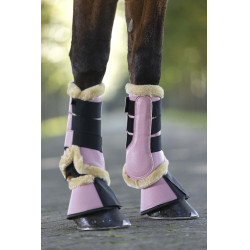 Gamaschen Comfort Premium Fur HKM Hellrosa Gamaschen Comfort Premium Fur HKM Hellrosa