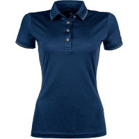 Polo Rosegold Glamour Style HKM Dunkelblau / Roségold Marineblau