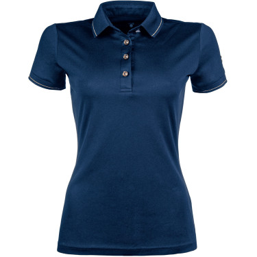 Polo Rosegold Glamour Style HKM Dunkelblau / Roségold Marineblau