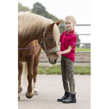 Polo Classico HKM Cranberry Rosa Polo Classico HKM Cranberry Rosa