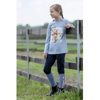 Langarm-Polo Sweet Dreams HKM Hellblau