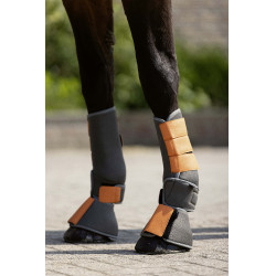 Gamaschen Softoprène Colour Pro HKM Olivgrün Gr&uuml;n