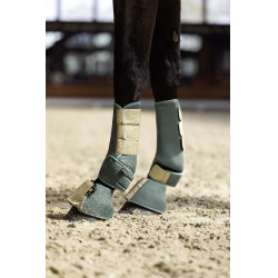 Gamaschen Softoprène Colour Pro HKM Olivgrün Gr&uuml;n