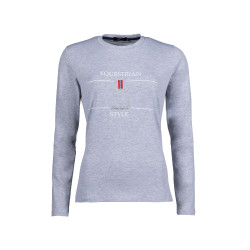 Polo mit langen Ärmeln Equine Sports Style HKM Polo mit langen Ärmeln Equine Sports Style HKM