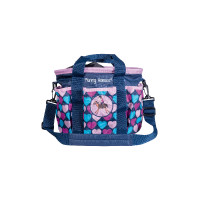 Putzzeugtasche Funny Horses Hearts HKM Dunkelblau