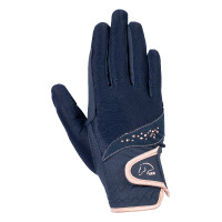 Handschuhe Rosegold Glamour Style HKM Dunkelblau