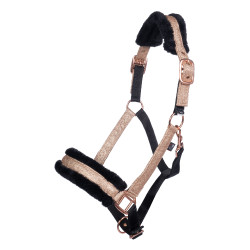 Halfter Rosegold Glitter Style HKM Halfter Rosegold Glitter Style HKM