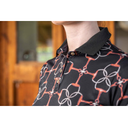 Polo Edinburgh HKM Schwarz