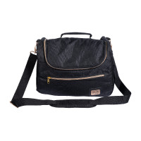 Putzzeugtasche Berry HKM Schwarz / Roségold