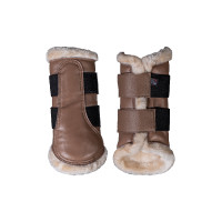 Gamaschen Comfort Premium Fur HKM Maulwurf Braun