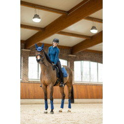 Langarm-Polo Port Royal HKM Dunkelblau