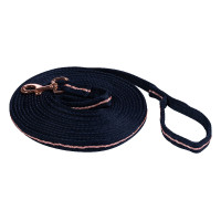 Arbeitslonge Rosegold Glamour Style HKM Marine / Roségold Blau