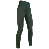 Leggings Cosy Style Vollbesatz Silikon HKM Dunkelgrün