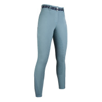 Monaco Style Reithose mit Vollbesatz aus Silikon HKM Salbei