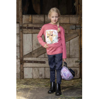 Anni-Reithose mit Silikonbesatz HKM Dunkelblau