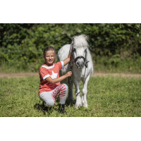 Hose Bibi&Tina Vollbesatz Silikon HKM Hellgrau Hose Bibi&Tina Vollbesatz Silikon HKM Hellgrau