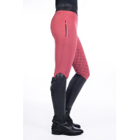 Reitleggings Ruby Vollbesatz Silikon HKM Rost Braun Reitleggings Ruby Vollbesatz Silikon HKM Rost Braun