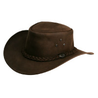Chapeau RANDOL'S Huilé Marron