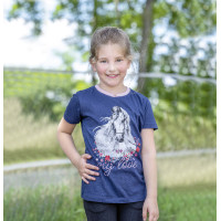 T-Shirt Horse Spirit HKM Dunkelblau