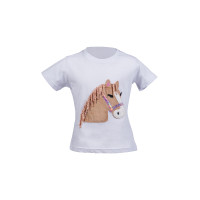 T-Shirt Lola Fluffy HKM Weiß