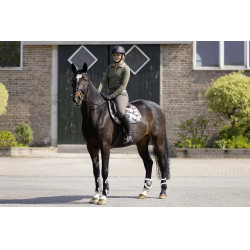 Satteldecke Lyon Active HKM Olivgrün Gr&uuml;n