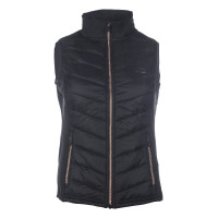 Ärmellose Daunenweste Basel Style HKM Schwarz / Roségold