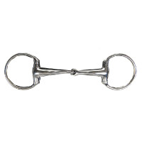 Olivenkopfgebiss anatomisch 18 mm mass. aus Edelstahl HKM Hinweisfarbe