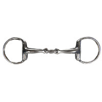 Mors à olive double brisure anatomique 16mm inox HKM Couleur indicative