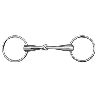 Gebiss 18 mm aus massivem Edelstahl HKM Gebiss 18 mm aus massivem Edelstahl HKM